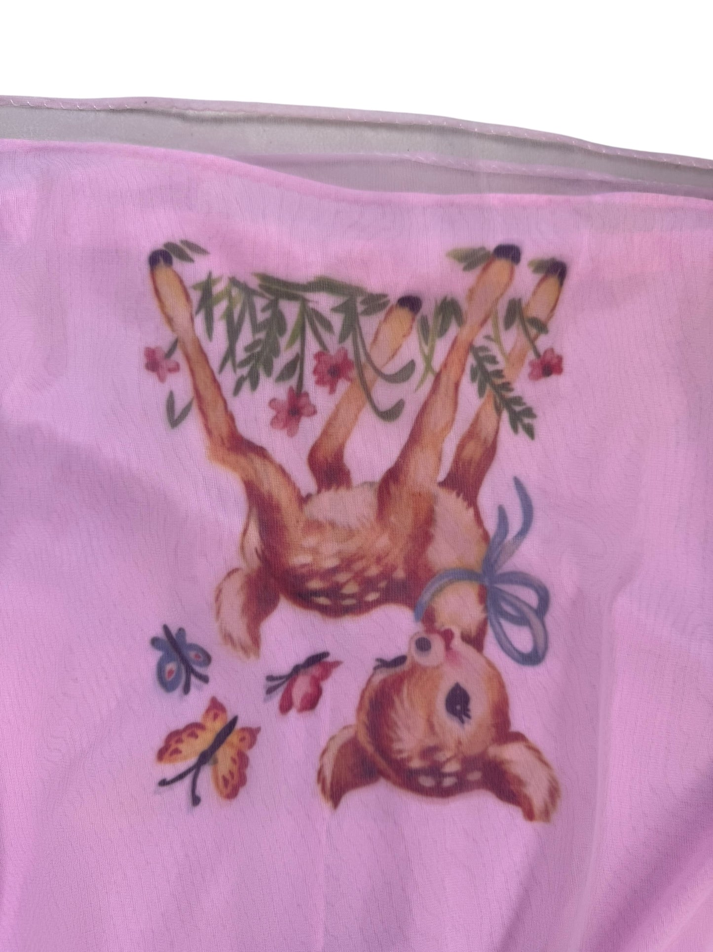 DEER DIARY PINK BABYDOLL NIGHTIE- 1X/2X