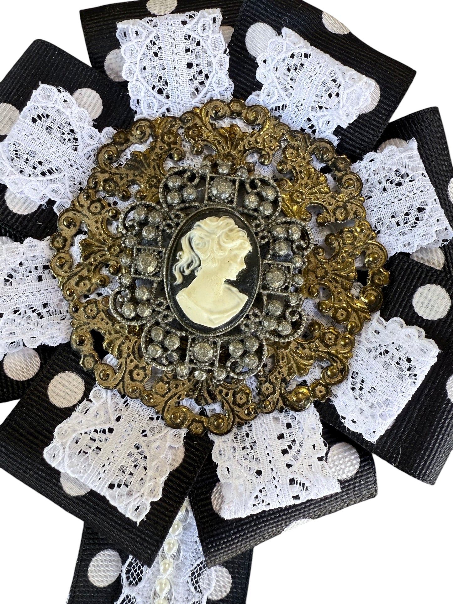 GILDED POLKA PRIZE RIBBON