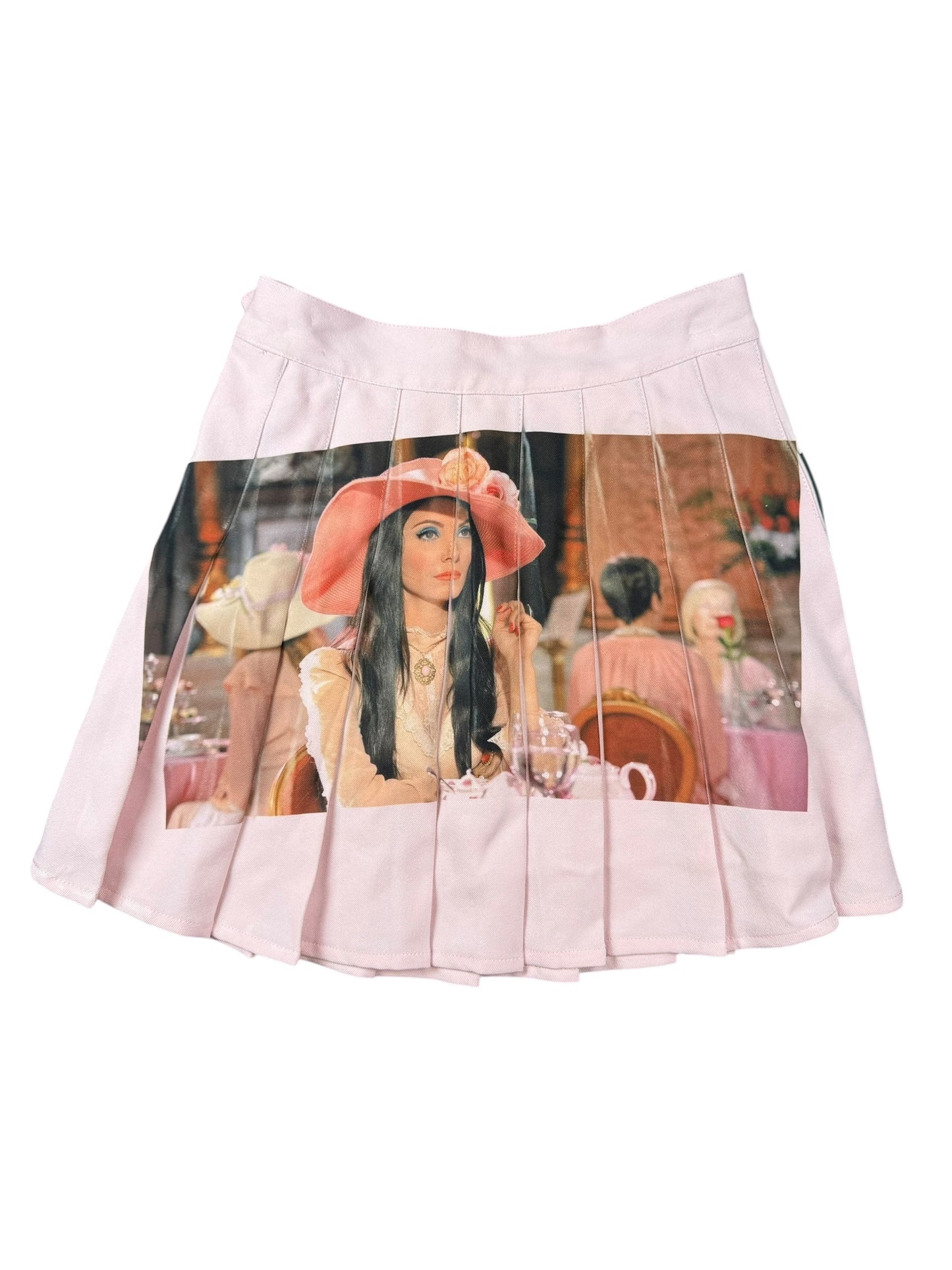 LOVE WITCH PLEATED PINK SKIRT - XS