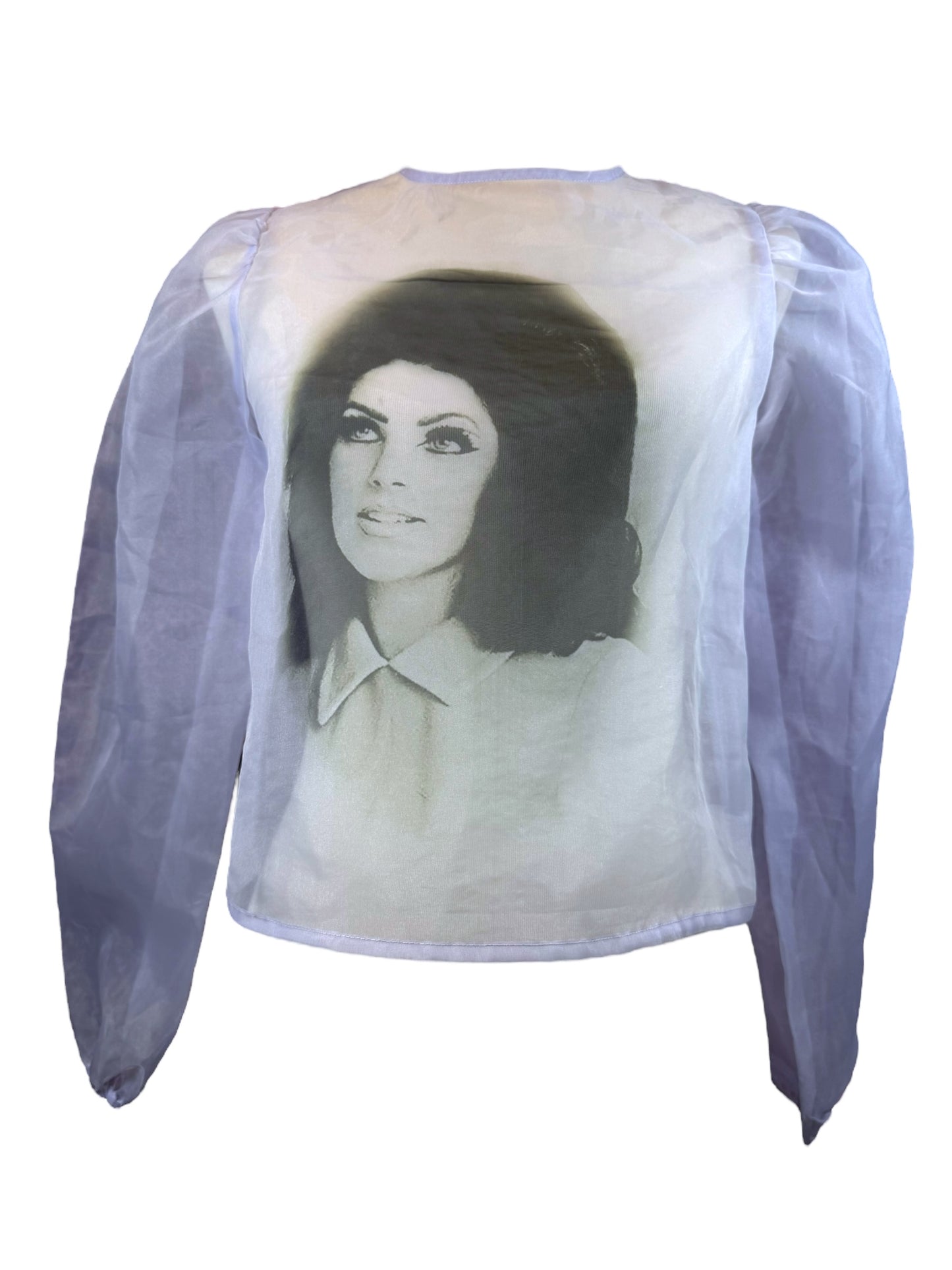 PRISCILLA PURPLE TOP - S