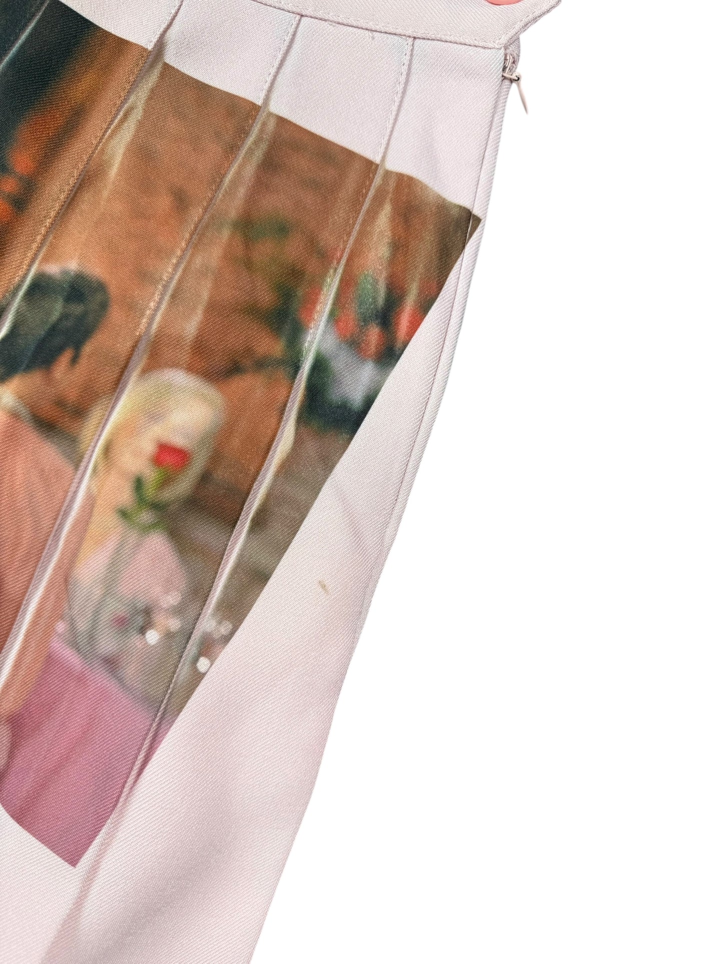 LOVE WITCH PLEATED PINK SKIRT - XS