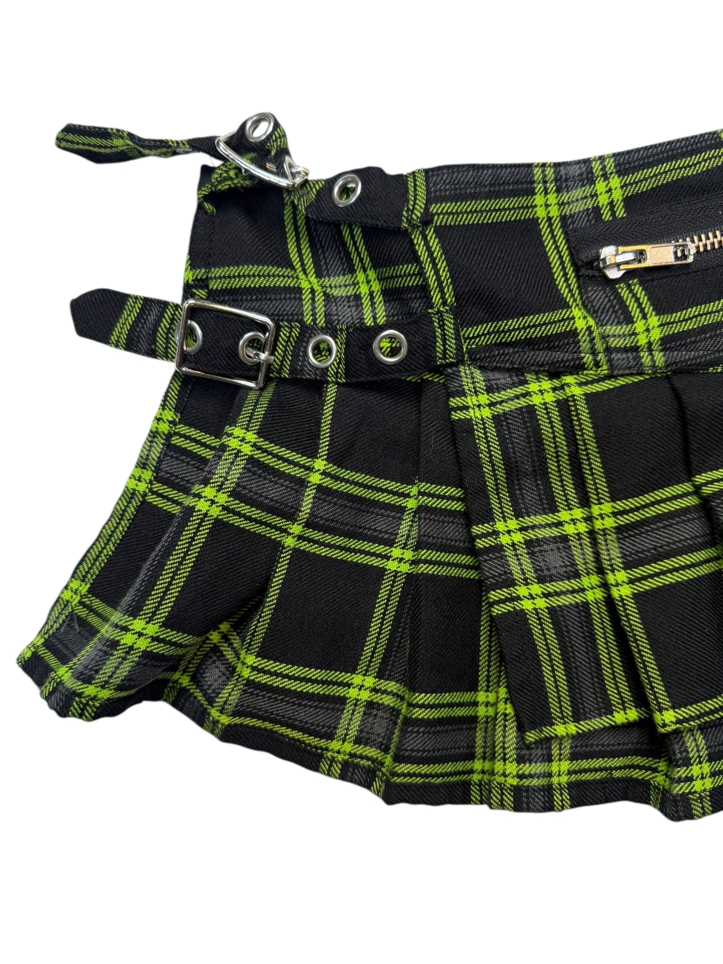 LIP SERVICE EXTA MINI PLAID SKIRT -  XS/S