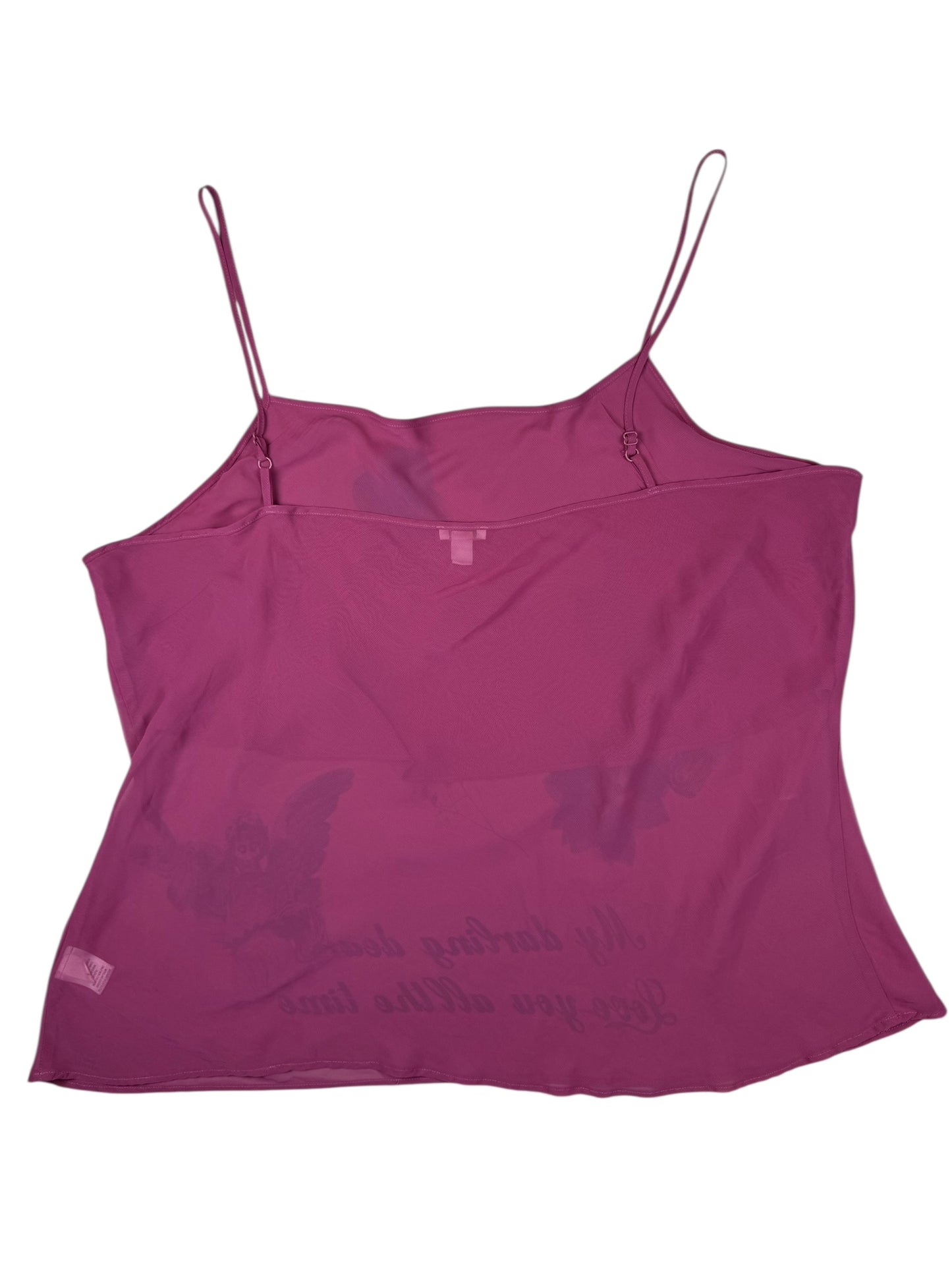 DARLING DEAR MAGENTA TANK - 3X/4X