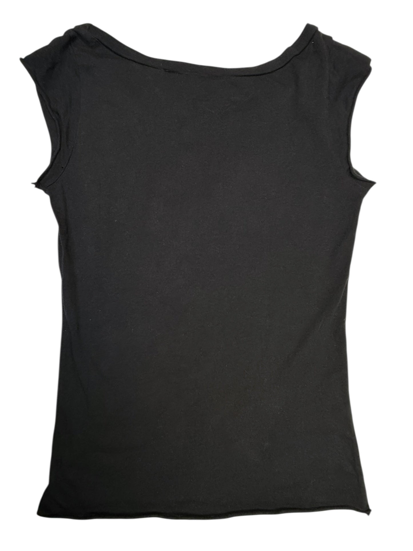 VINTAGE EMO STAR BLACK TEE - S