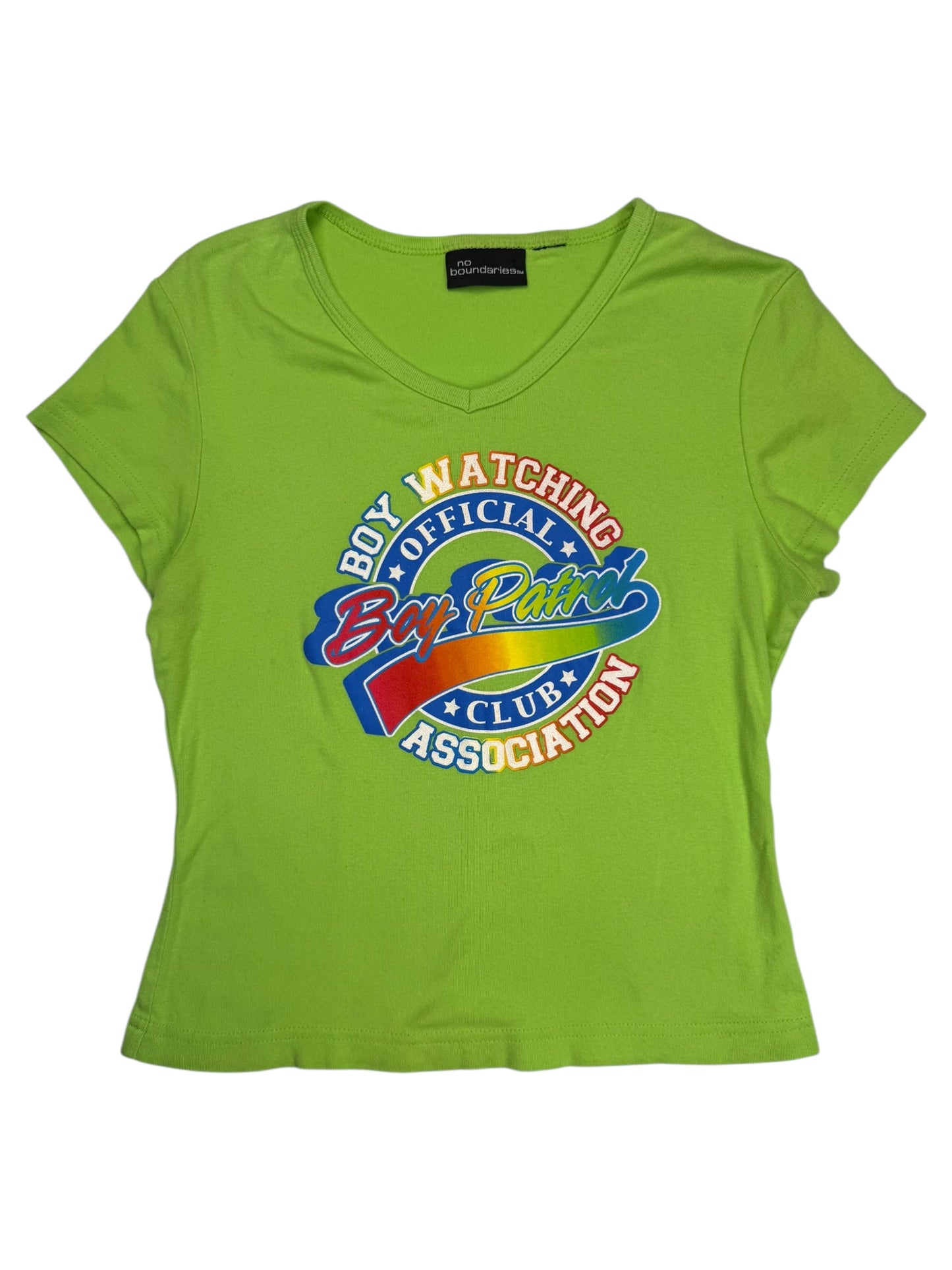 VINTAGE BOY PATROL BABY TEE - M