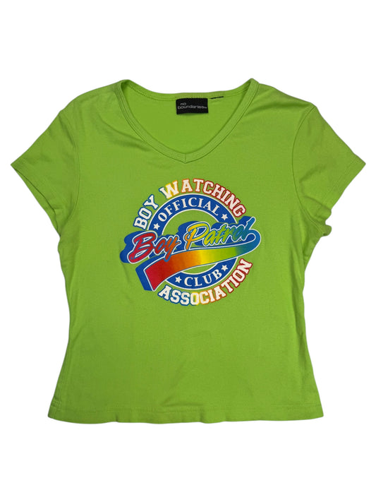 VINTAGE BOY PATROL BABY TEE - M