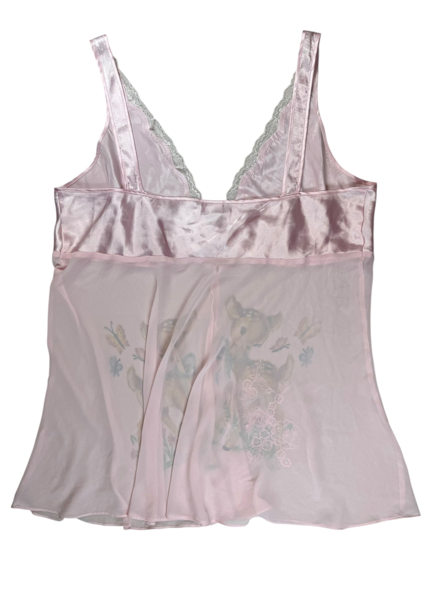 DEER DIARY 2 PINK BABYDOLL TOP - 3X