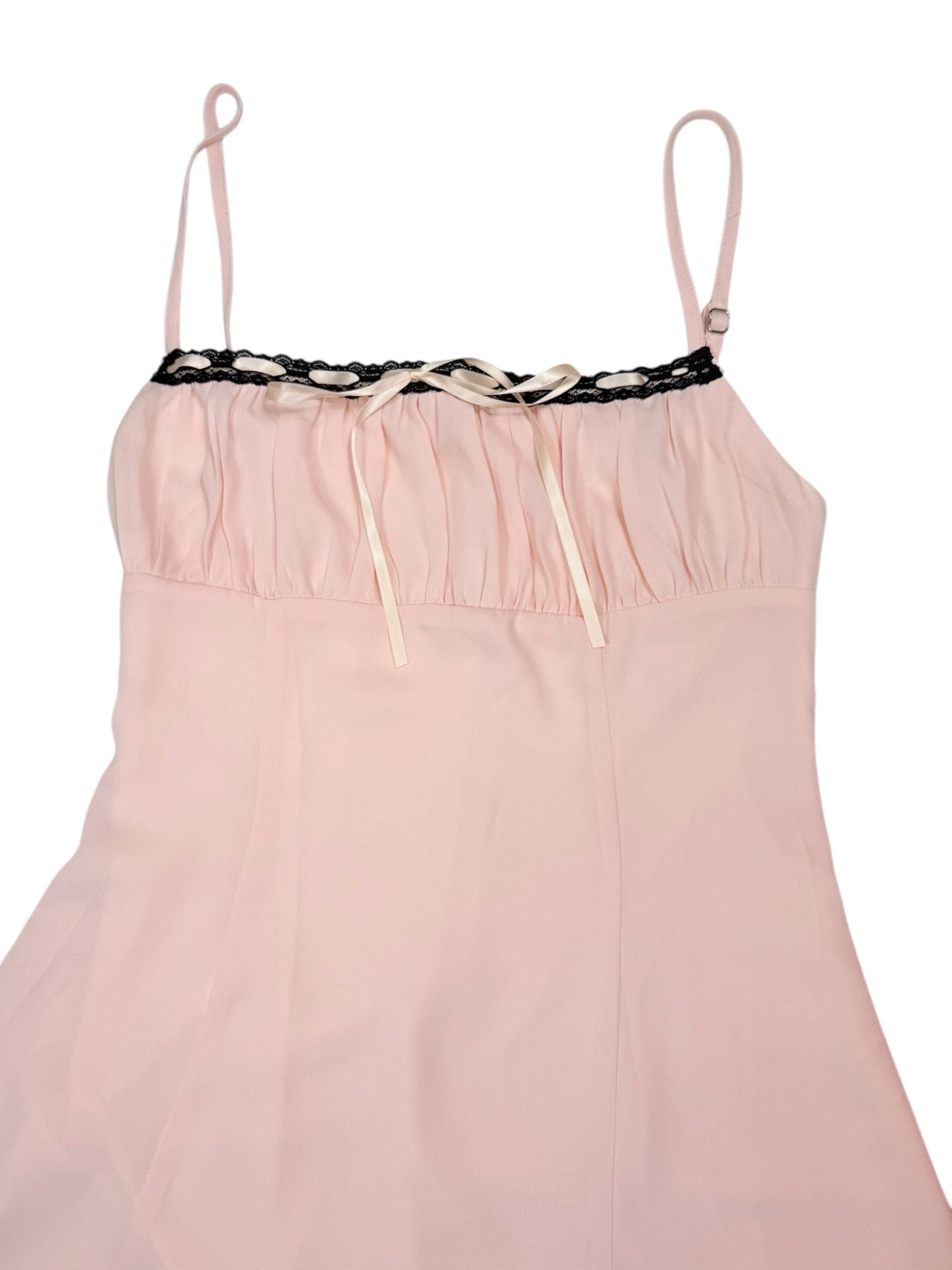RATS! PiNK MINI BABYDOLL DRESS - S