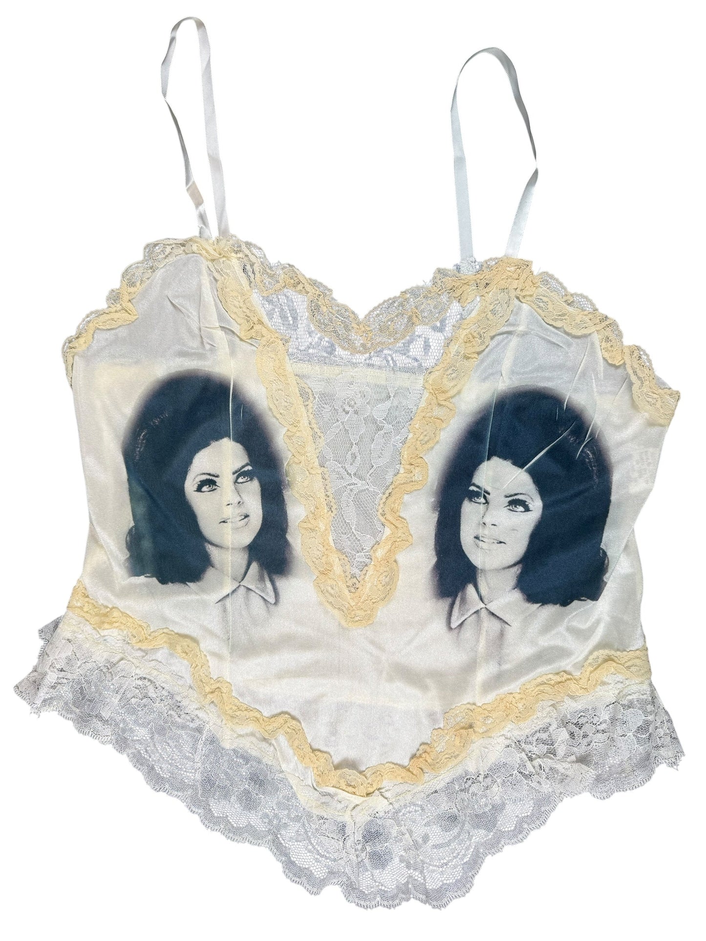 PRISCILLA 1 LACE TANK  - M
