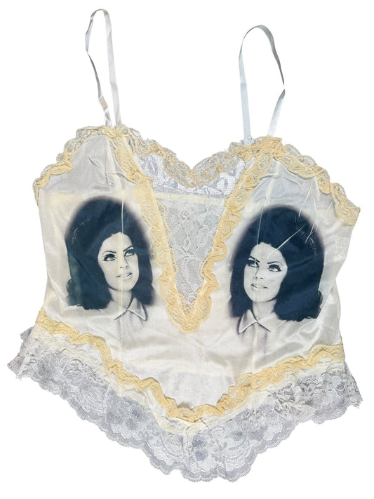 PRISCILLA 1 LACE TANK  - M