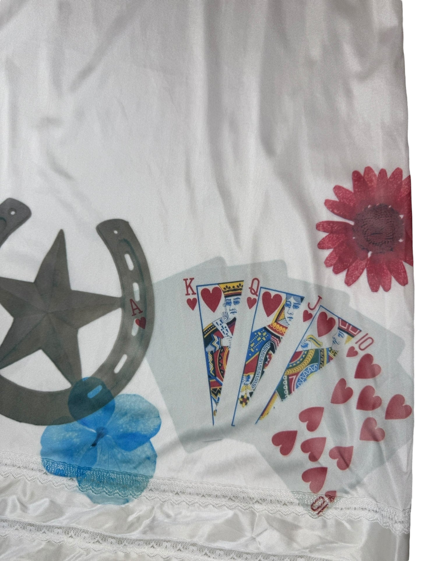 WESTERN DREAM ON EDGE WHITE SLIP - 2X