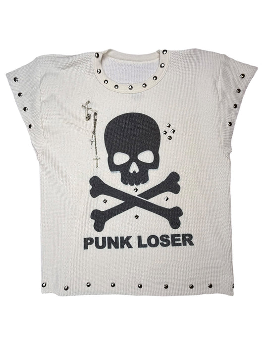 STUDDED PUNK LOSER TEE - 3X