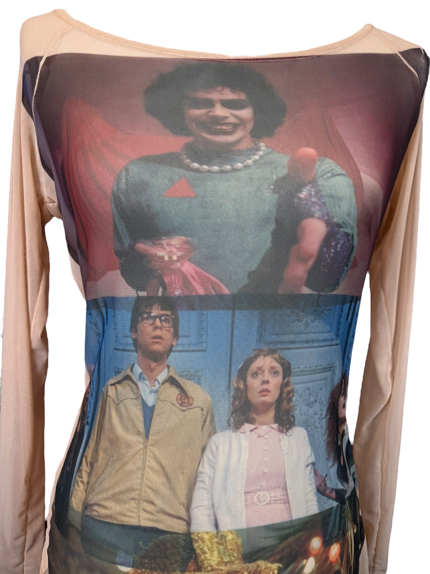 ROCKY HORROR TAN MESH 1 - M/L/XL