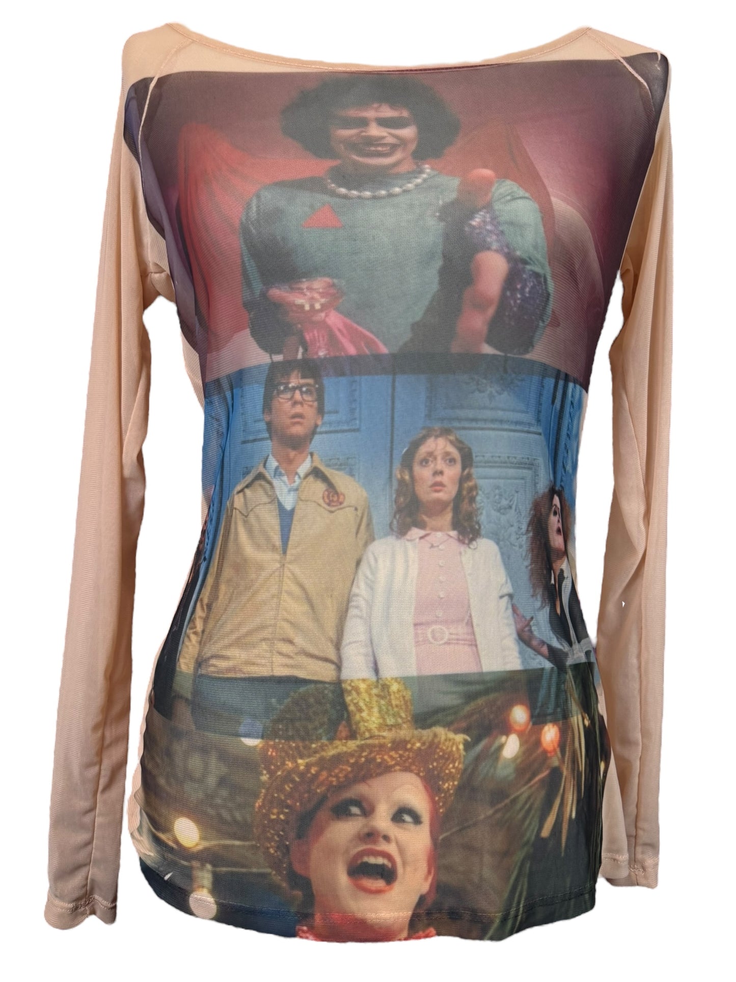 ROCKY HORROR TAN MESH 1 - M/L/XL