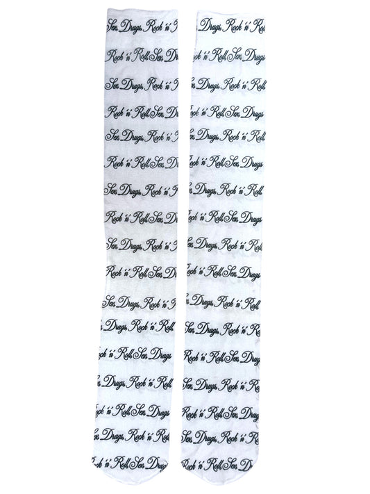 SEX DRUGS ROCK N ROLL KNEE HIGHS