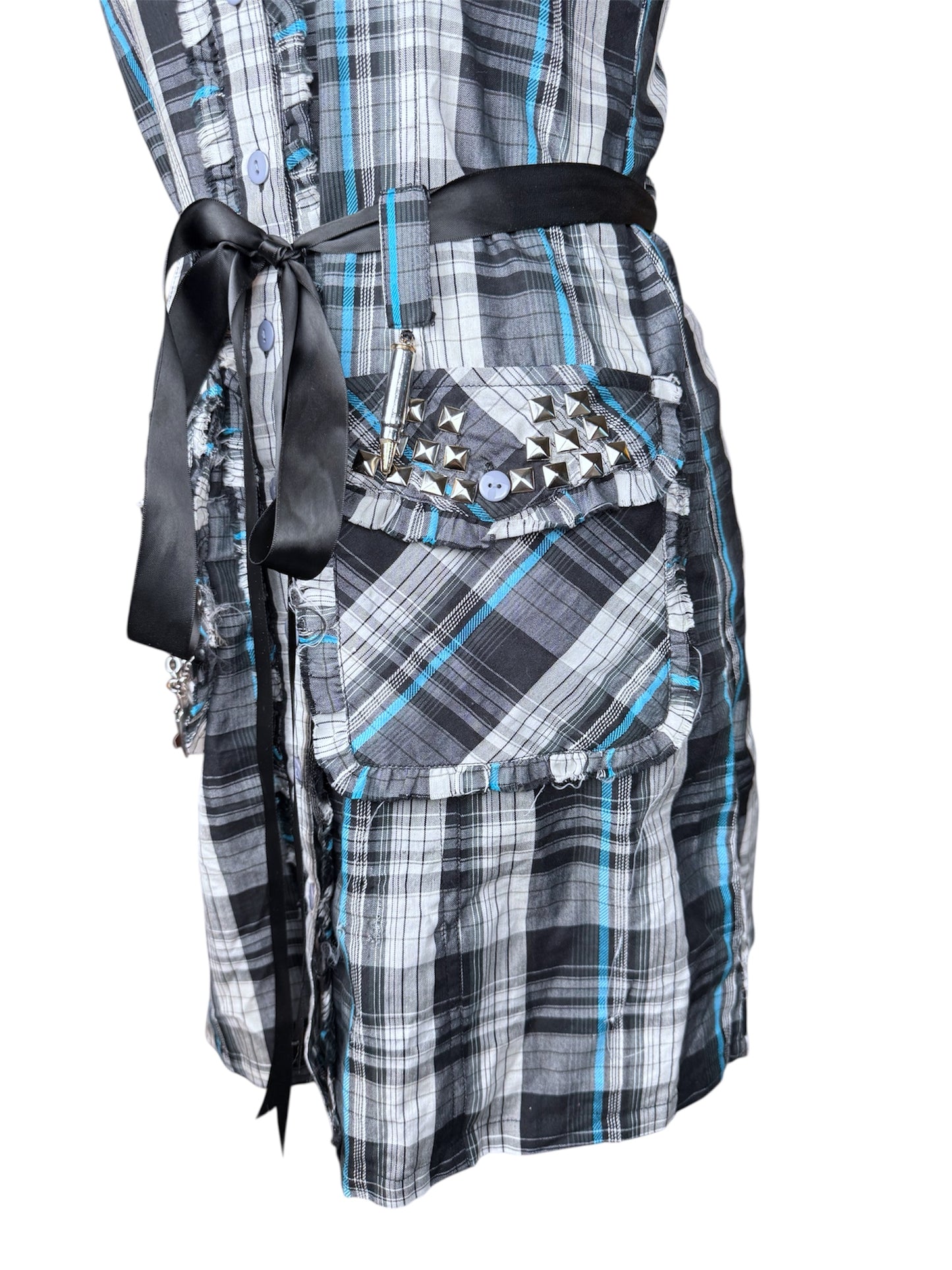 Am I Emo? Plaid Dress - S/M