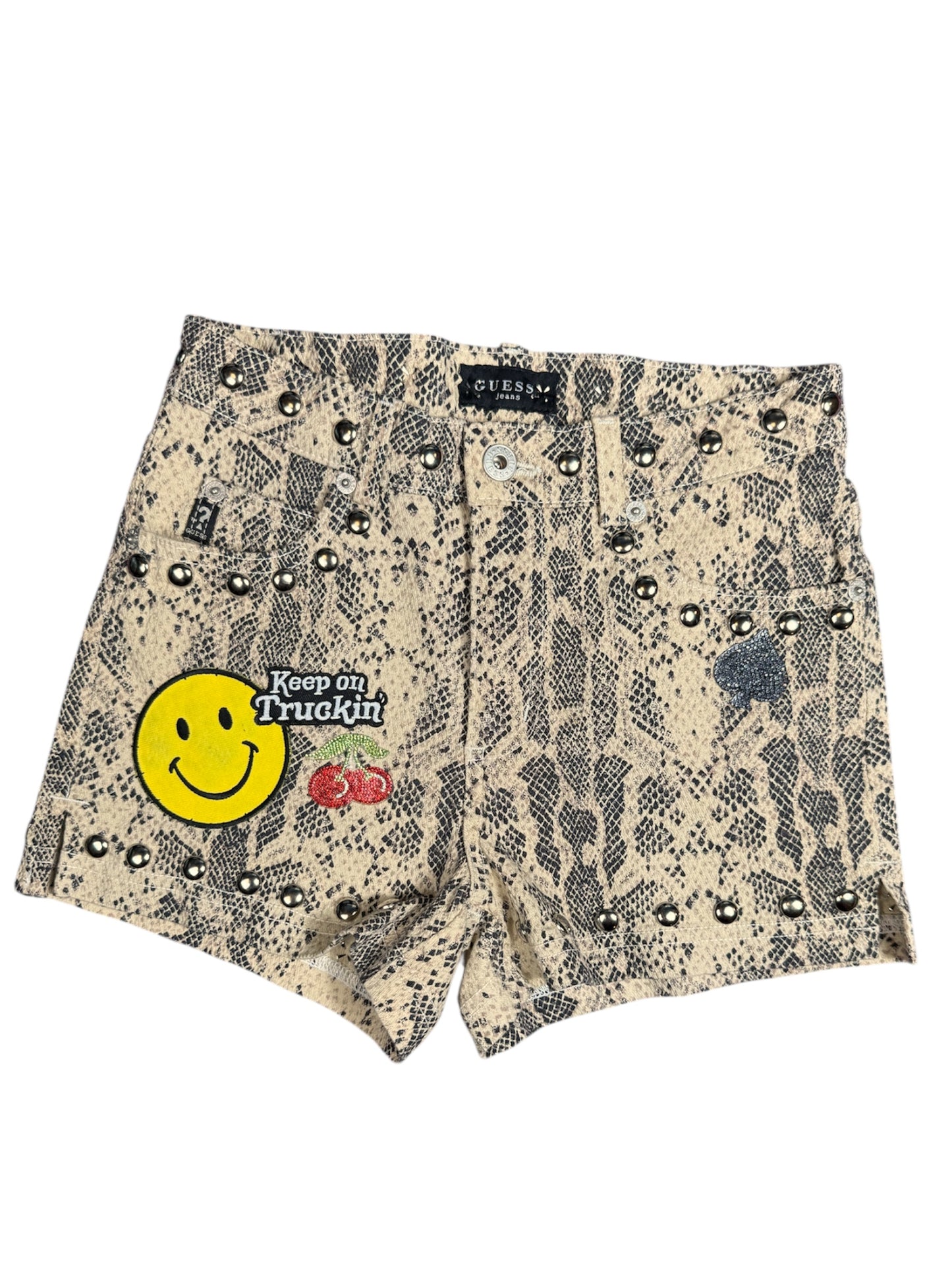 KEEP ON TRUCKIN' PYTHON SHORTS - M