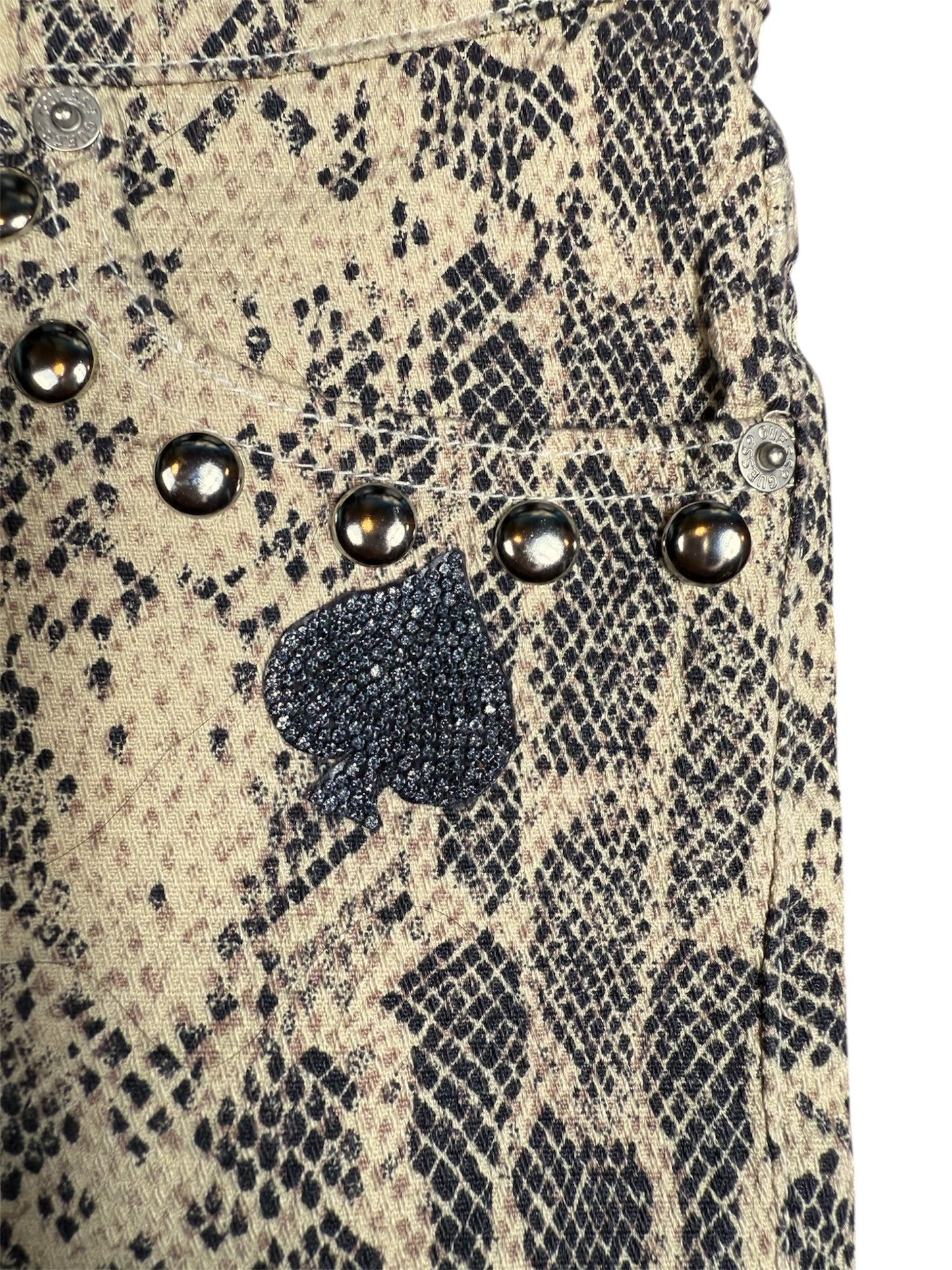 KEEP ON TRUCKIN' PYTHON SHORTS - M