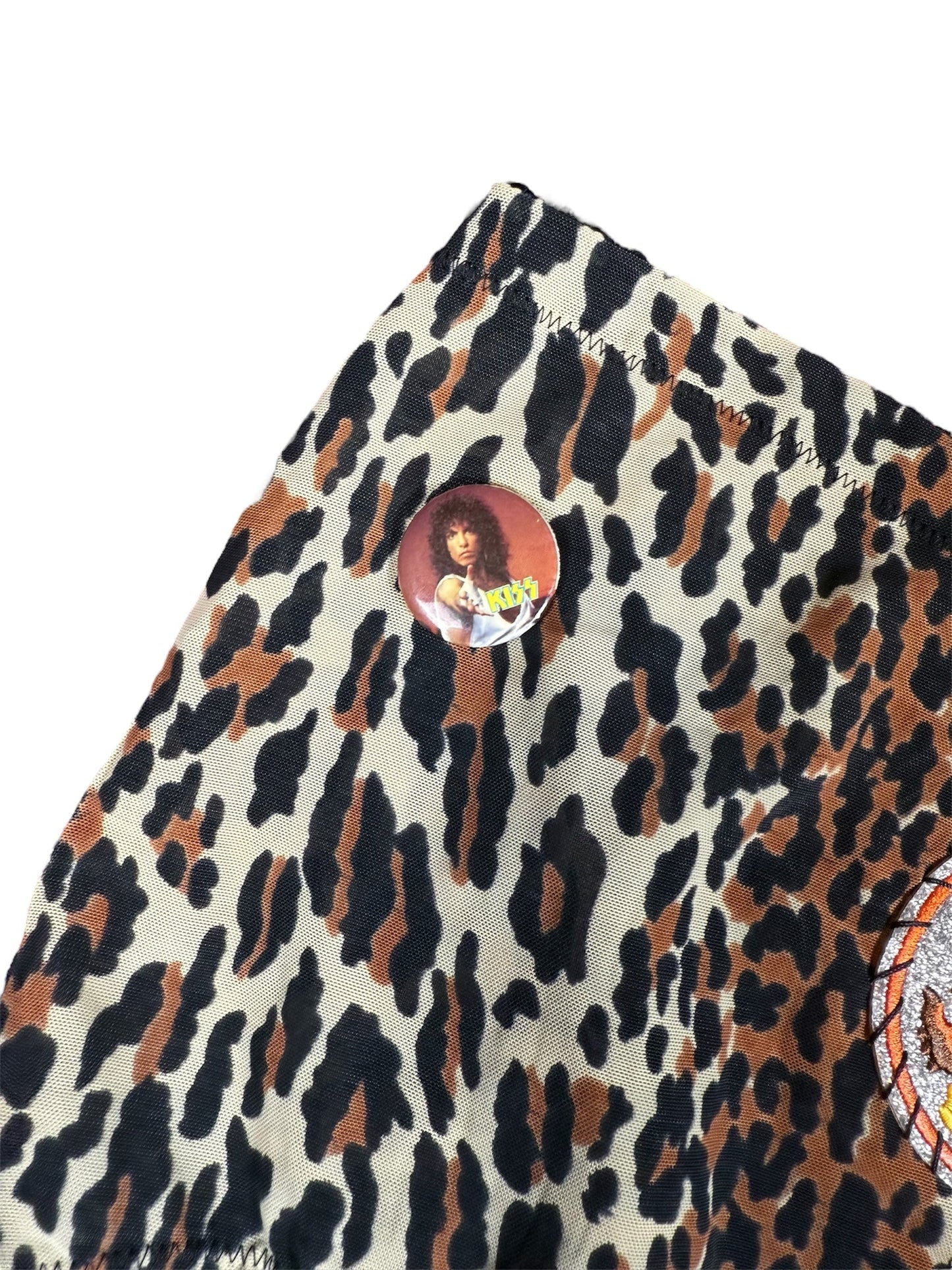 LEOPARD MICRO ROCKER SHORTS - S