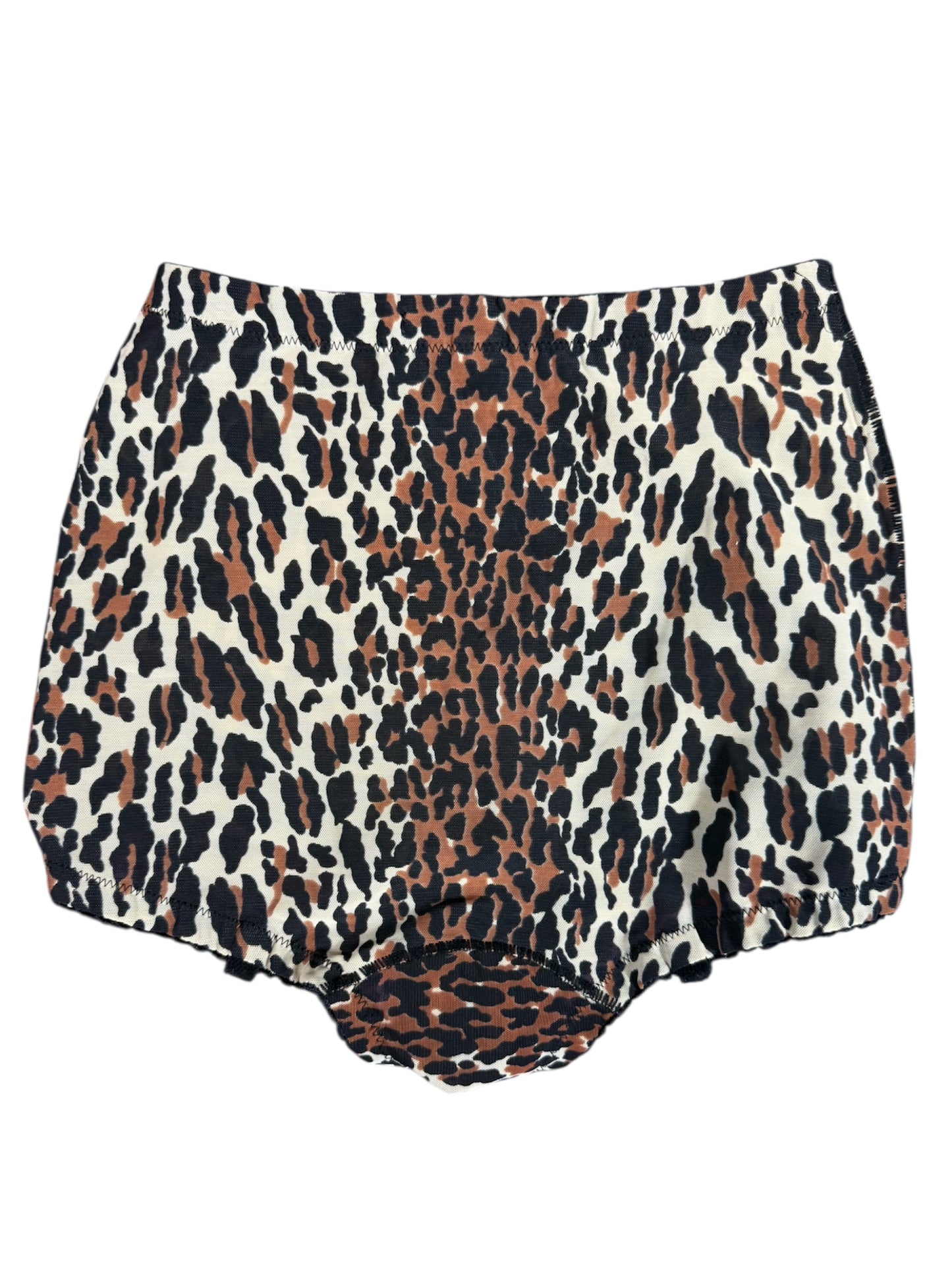 LEOPARD MICRO ROCKER SHORTS - S