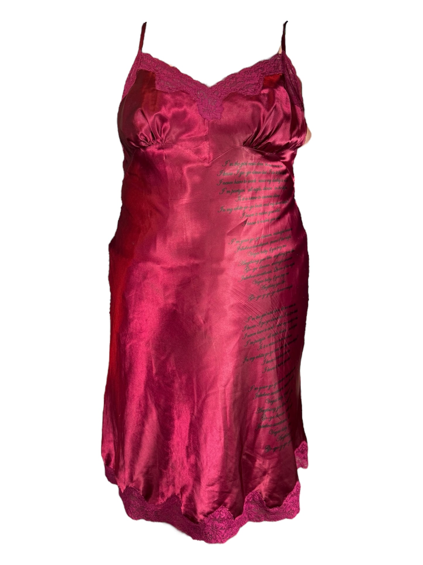 GO GO LACE DRESS - 3XL