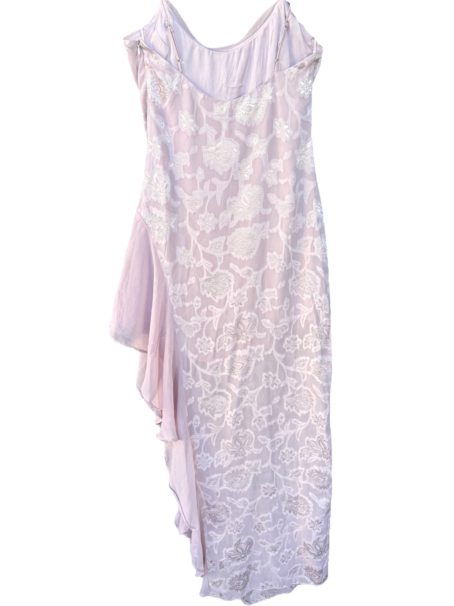 COBWEB MAUVE DRESS - XS