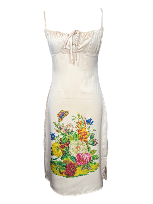 NEEDLE POINT DRESS - S
