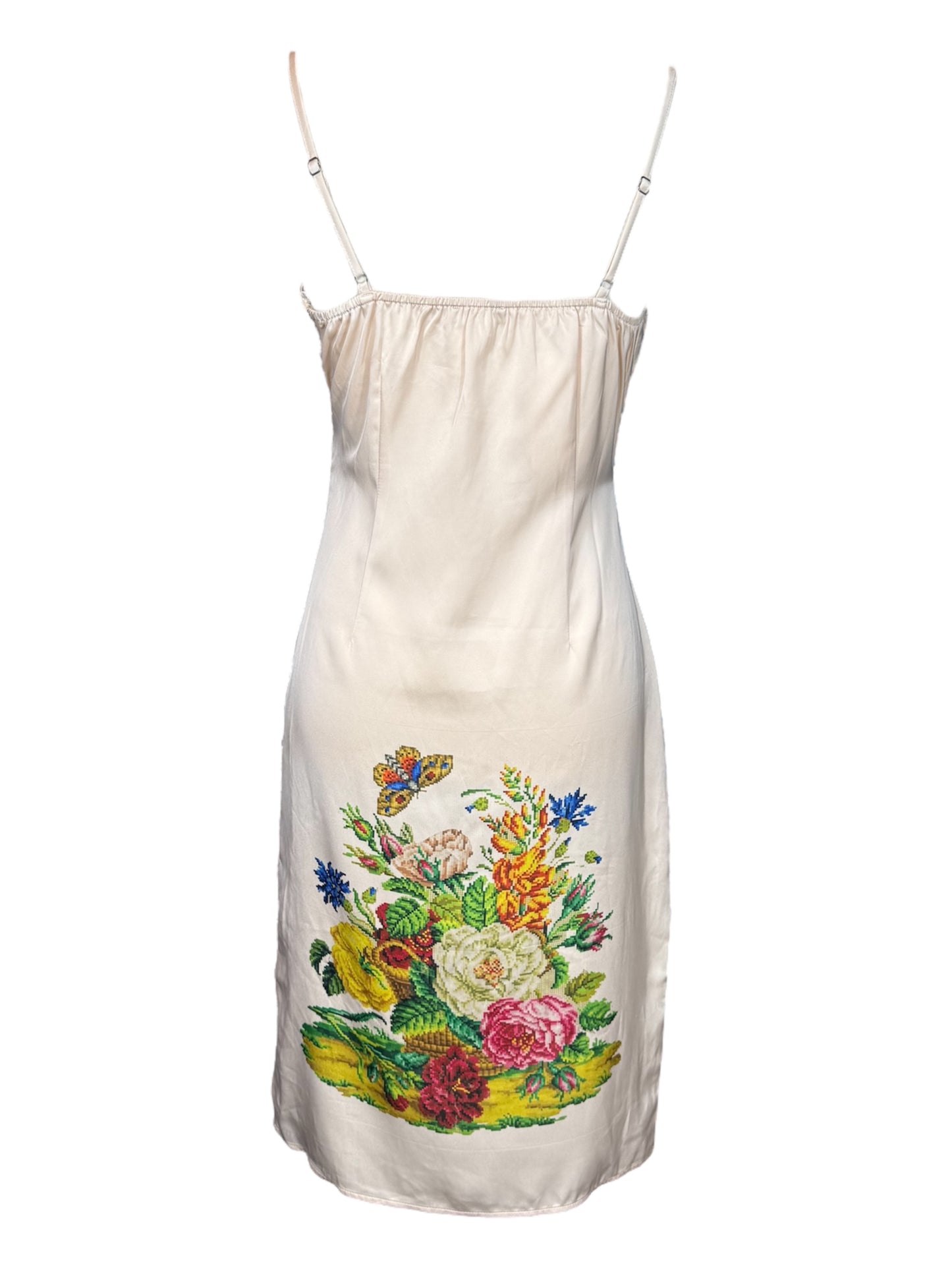 NEEDLE POINT DRESS - S