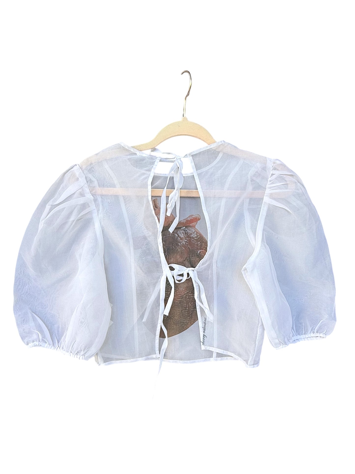 THE HEART PUFFY BLOUSE - M