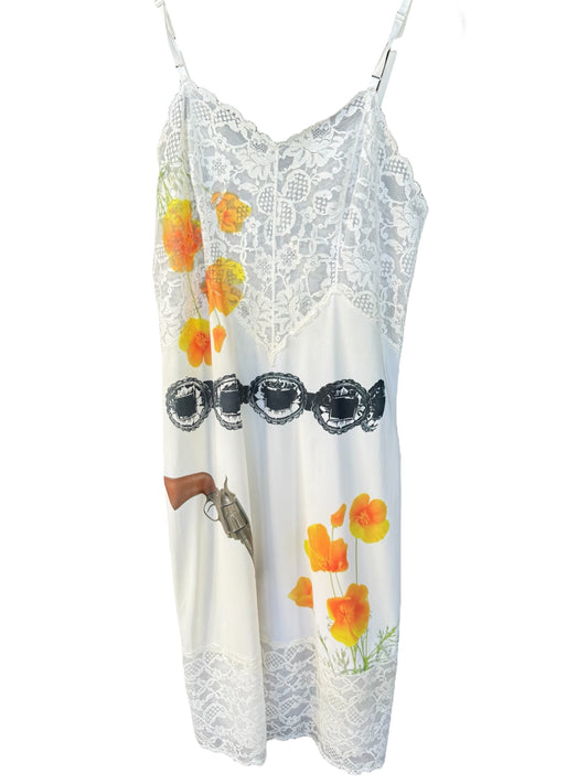 CALAMITY JANE BELT DRESS - S