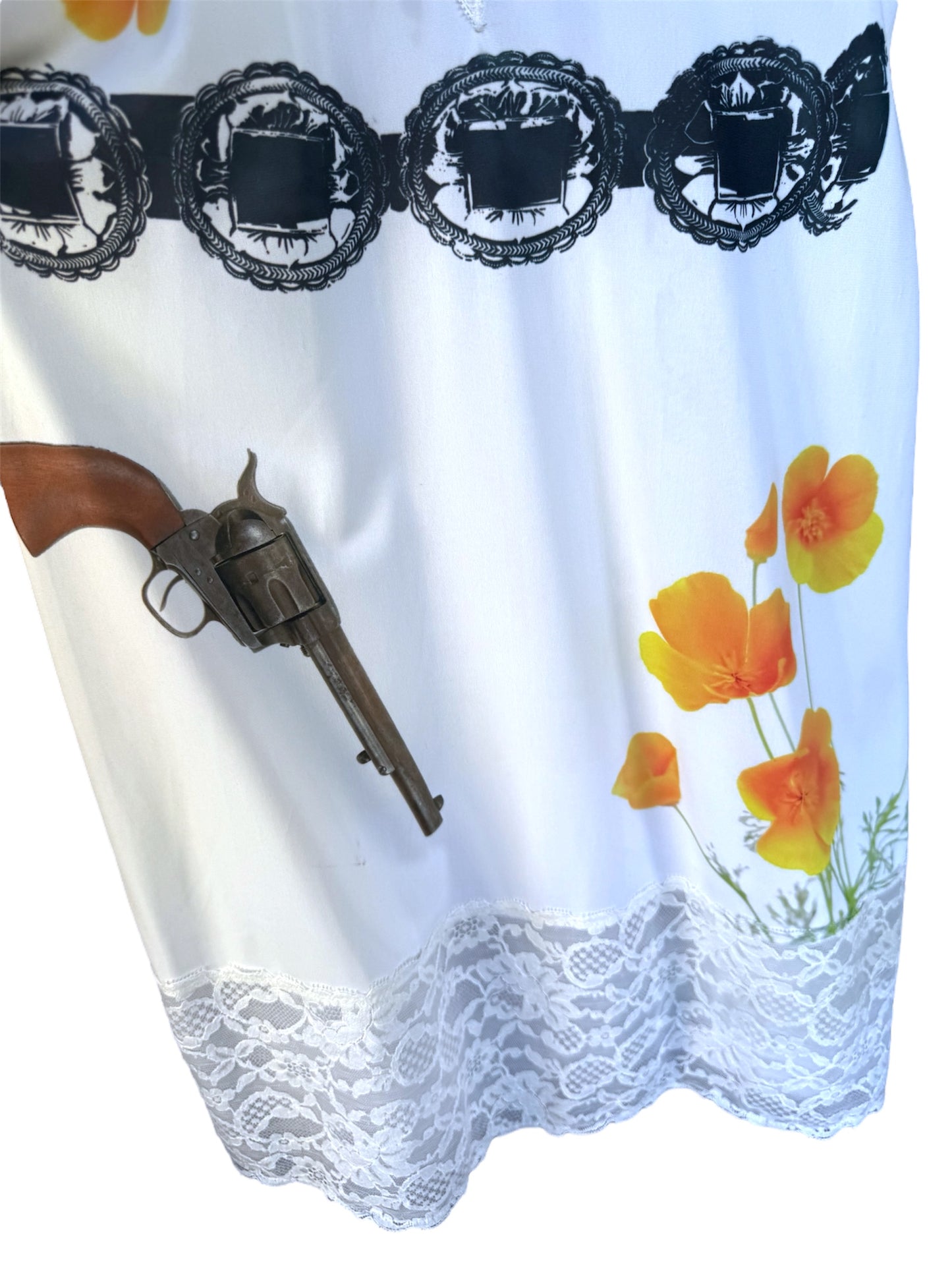 CALAMITY JANE BELT DRESS - S