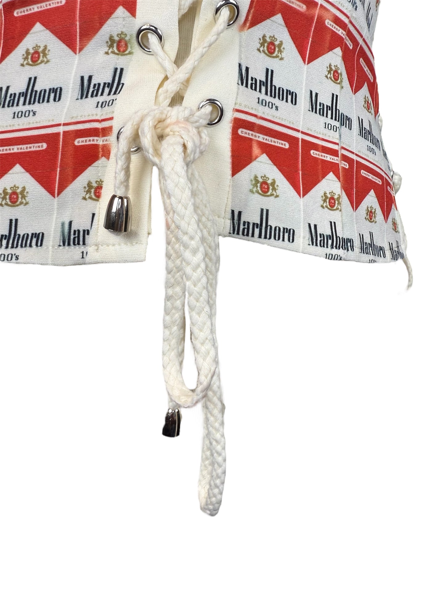 MARLBORO LACE UP TANK - M