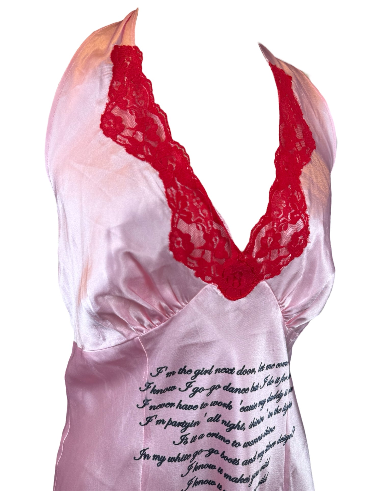 CHERRY GOGO PINK DRESS - M