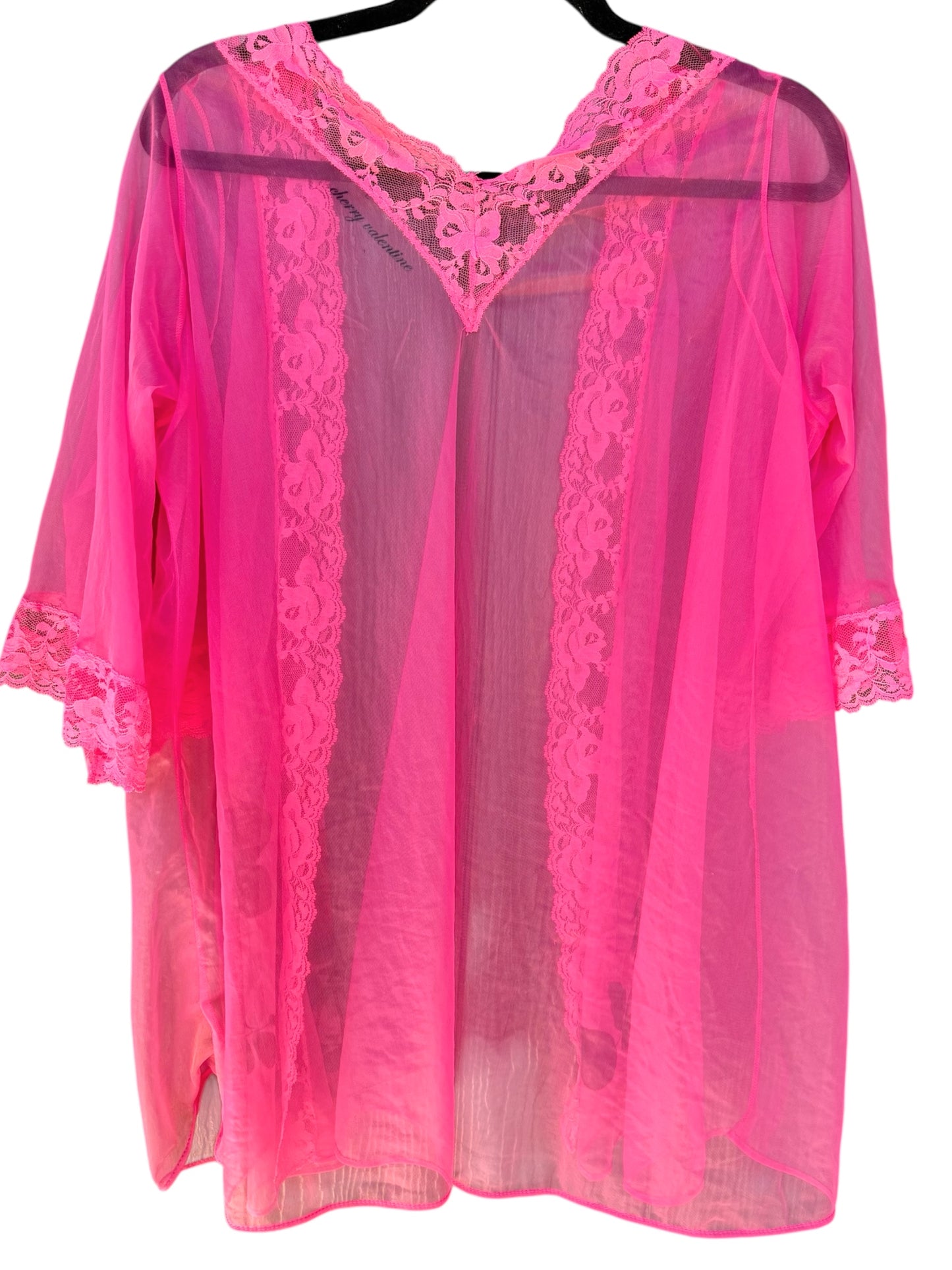 ROSE PINK NIGHTIE - L