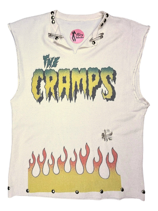 STUDDED THE CRAMPS TANK - 2X