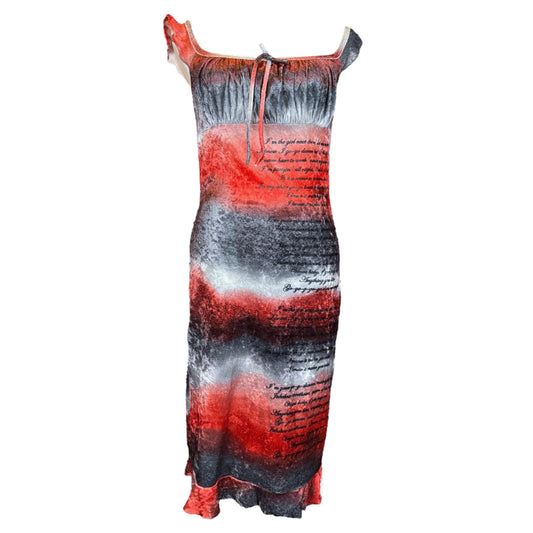 GOGO DANCER VELVET DRESS - M